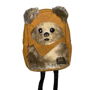 Loungefly Star Wars Ewok Mini Backpack Faux Leather, Faux Fur